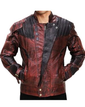 Avengers Infinity War Star Lord Leather Jacket